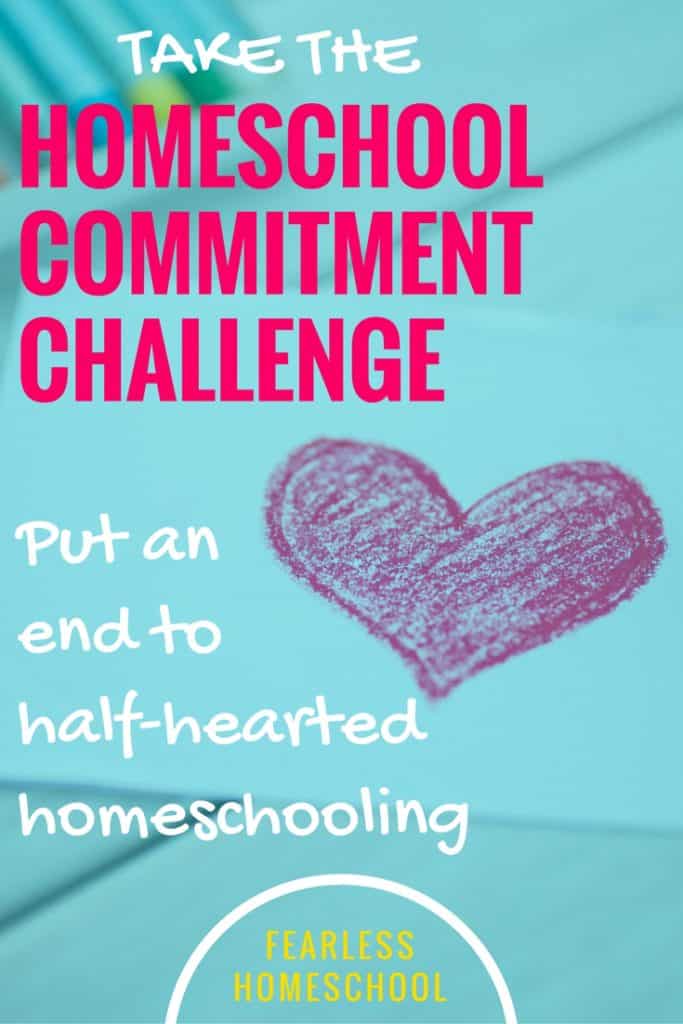 Homeschool Commitment Challenge