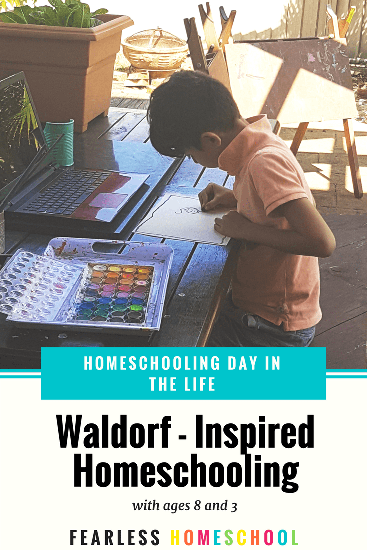 Waldorf – Inspired Homeschooling | A Homeschooling Day in the Life