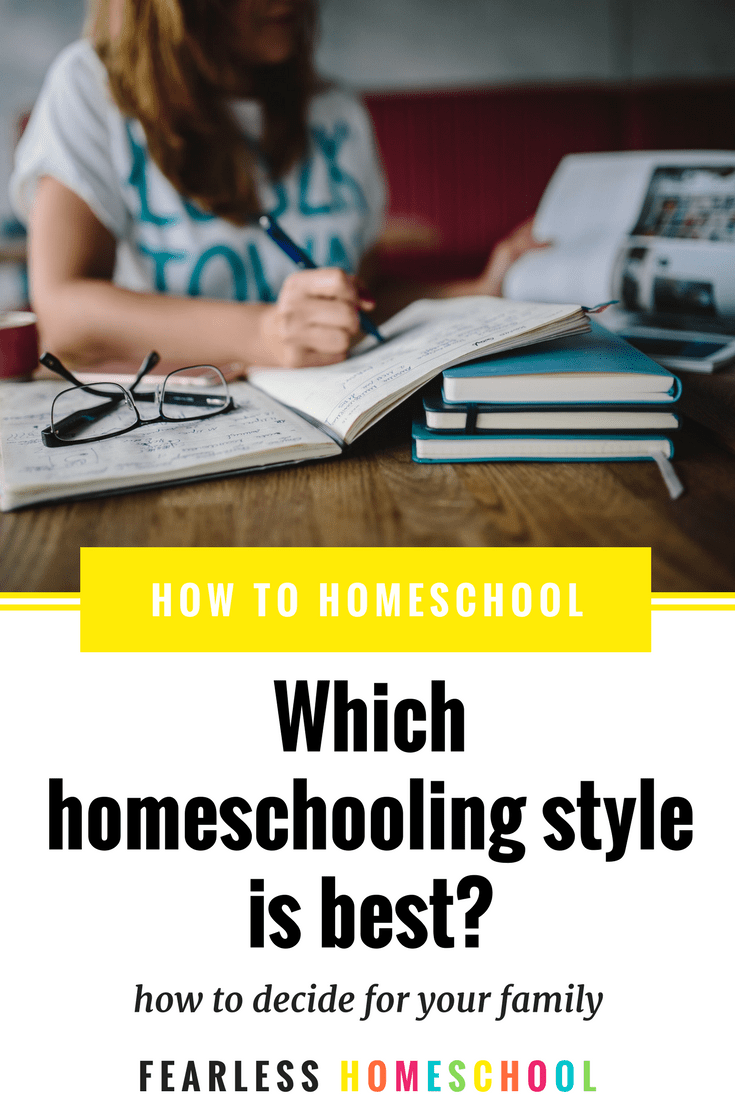 How to choose the best homeschooling style for your family