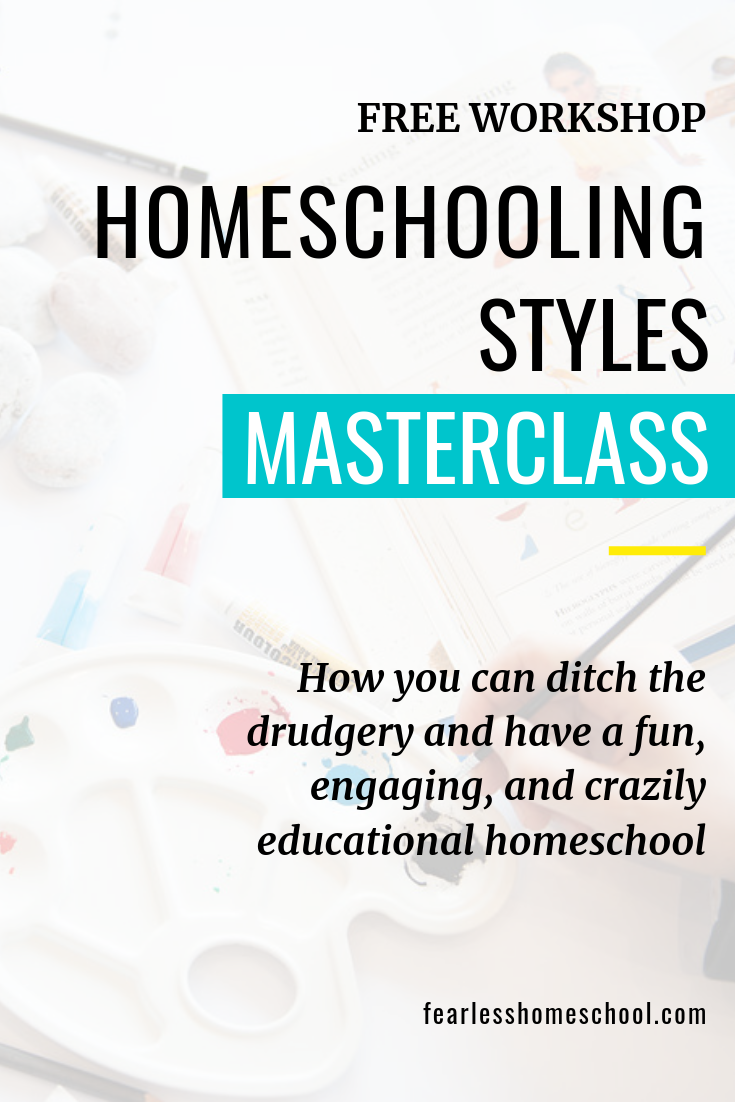 Homeschooling styles workshop